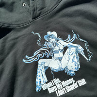"Burn My Money" Revy Hoodie - Thumbnail 2