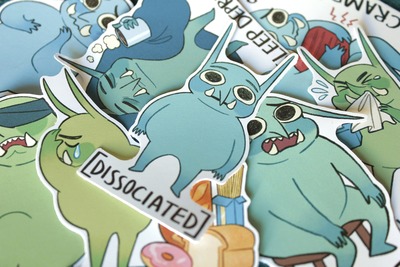 More Suffering Goblins Stickers