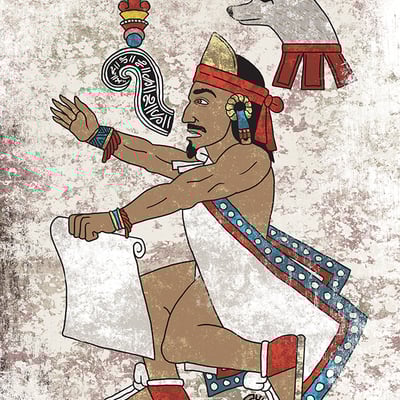 Nezahualcóyotl art print