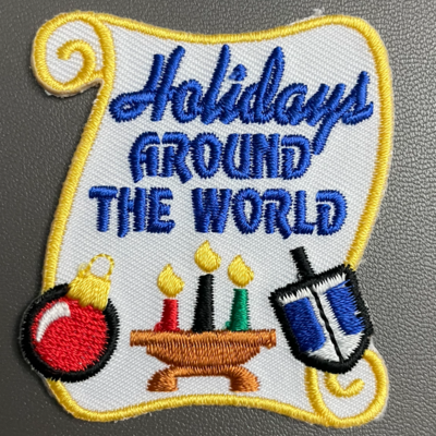 Holidays around the world badge