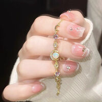 Zircon Moon Bracelet, High-Quality and Versatile Hand Accessories - Thumbnail 4