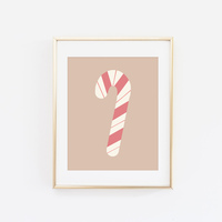 Candy Cane (color options available) Print - Thumbnail 2