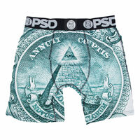 Annuit Coeptis Printed Mens Underwear Lingerie lengthen athlete sports boxer shorts breathable underpants P22 - Thumbnail 6