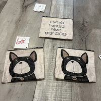 Zipper Wallet - I Wish I Could Text My Dog - Thumbnail 1