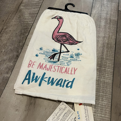 Majestically awkward tea towel