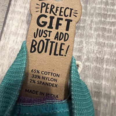 Woo hoo- you did it- wine bottle sleeves