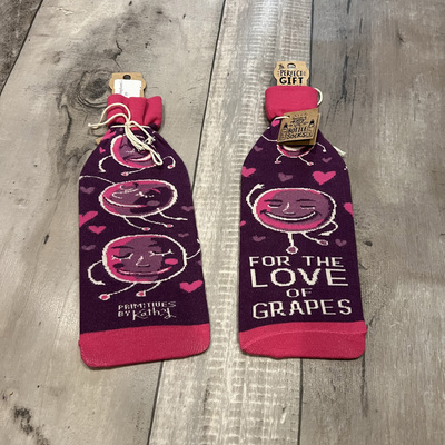 For the love of grapes- wine bottle sleeves