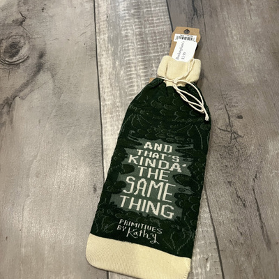 You can't buy happiness- wine bottle sleeves