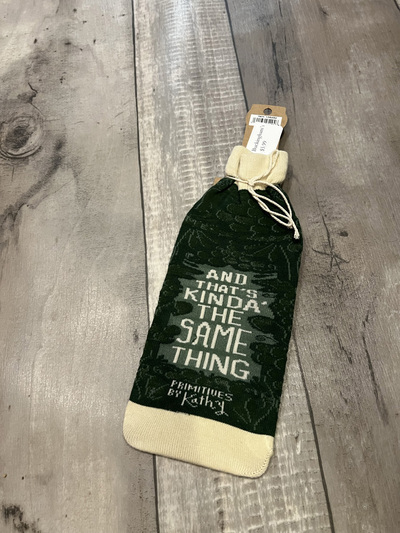 You Can't buy happiness- Wine Bottle Sleeves