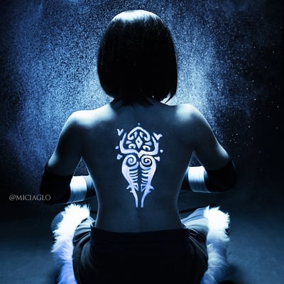 Korra raava airbending - a6 print