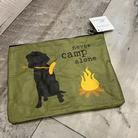 Zipper Wallet-Never Camp Alone - Thumbnail 1