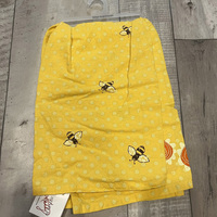 Bee Happy-Yellow  Tea Towel - Thumbnail 1