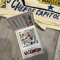 Wisconsin- Tea Towel - Thumbnail 1