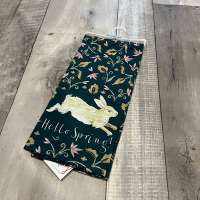 Hello spring- tea towel