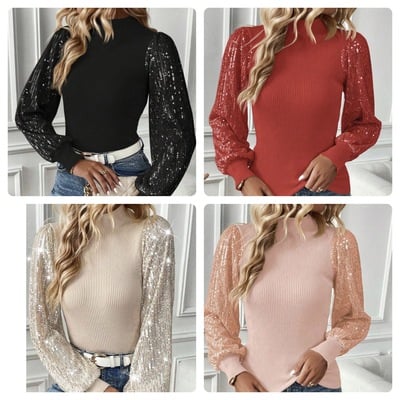 Sequin accent top-td - Thumbnail 2
