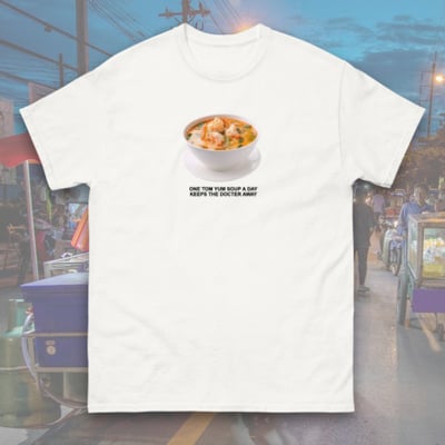 Tom yum soup ต้มยำปลา tee - Thumbnail 1