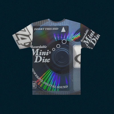 Vaporwave 74 mins dark md t shirt