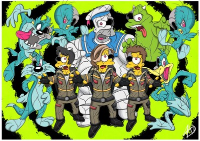 A3 Print: "GHOSTS" by ARTXDREW