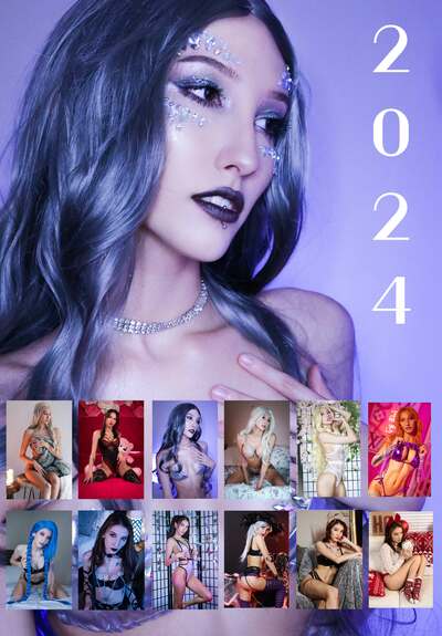 2024 Veenacos Boudoir Calendar (Preorder)