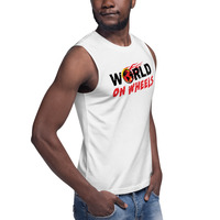World On Wheels Muscle Shirt - Thumbnail 2