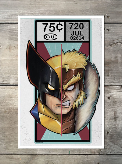 Logan & Victor Print