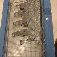 Handmade Wood / Metal Ship w/ Coat Hangers Pegs Boat Picture Plaque - Thumbnail 4