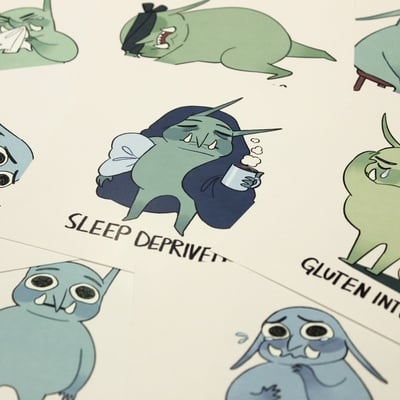 More suffering goblins prints