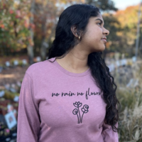 No Rain No Flower Long Sleeve Tee - Thumbnail 6