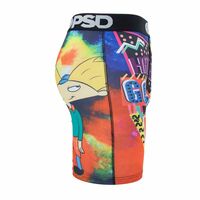 Cartoon Letters Printed Mens Underwear Lingerie lengthen athlete sports boxer shorts breathable underpants P39 - Thumbnail 1