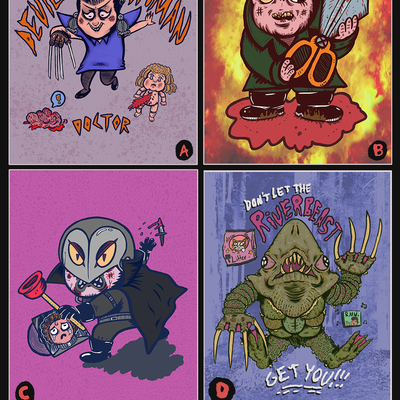 Character prints 8x10