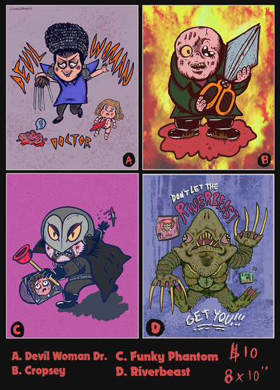 Character Prints 8x10