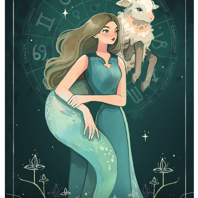 Zodiac girl - capricorn