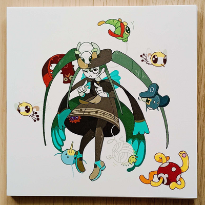 Miku x pokémon: project voltage prints