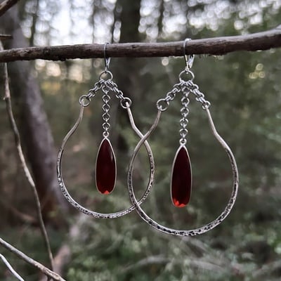 Garnet hoops 