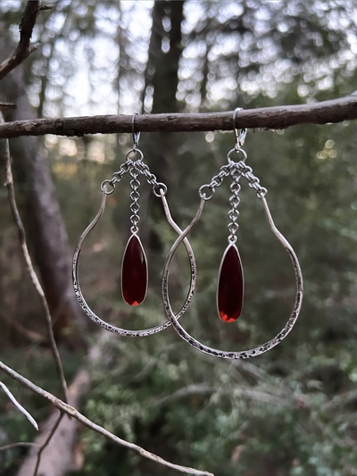 Garnet Hoops 