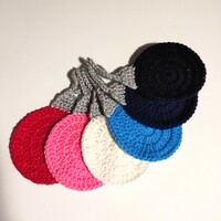 Crochet Christmas Baubles – Set of 6 Handmade Ornaments - Thumbnail 1