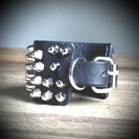 Chaotic Dischord Short British Stud Cuff - Thumbnail 3
