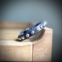 Small dome stud wristband - Thumbnail 1