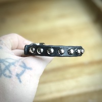 Small dome stud wristband - Thumbnail 2