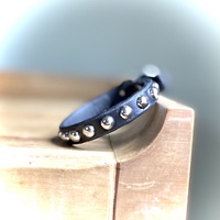 Small dome stud wristband - Thumbnail 4