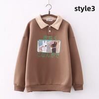 New cute loose pullover - Thumbnail 4