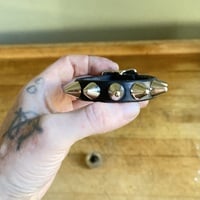 Self-Keeper 1-Row Tall British Stud Wristband - Thumbnail 4