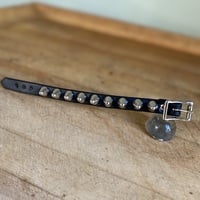 Self-Keeper 1-Row Tall British Stud Wristband - Thumbnail 9