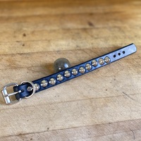 Wave Staggered British stud Wristband - Thumbnail 6