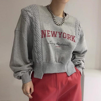 NEW YORK PATCHWORK SWEATSHIRT - Thumbnail 4