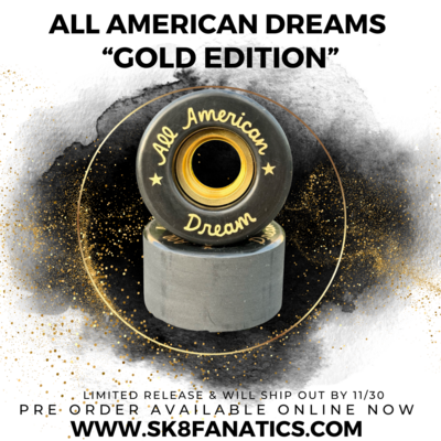 All american dream “gold edition” wheels 