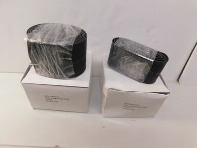 3/4" & 1" 2x-48"L Black Heat Shrinkable Tubing Set Polyethylene