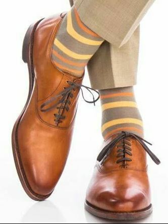 New Men's Handmade Oxford Brogues Cap Toe Shoes, Leather Shoes