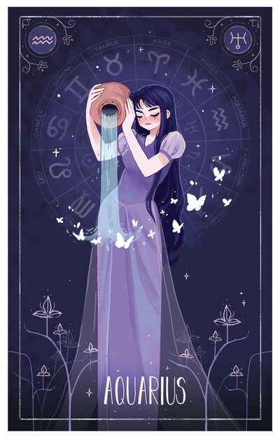 Zodiac Girl - Aquarius