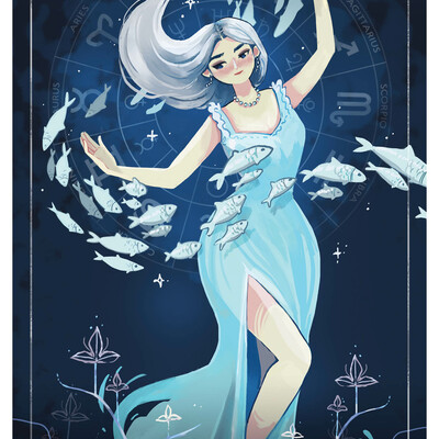 Zodiac girl - psices
